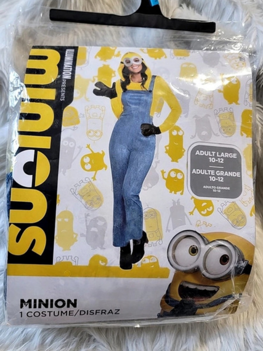Illumination Minion Costume Yellow & Blue Size Large
